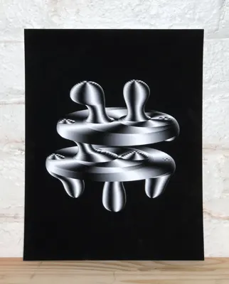 Additional view of Blob Circle Study #1