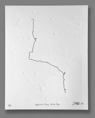 Additional view of Set of Mars Exploration Prints: Spirit, Opportunity and Ingenuity