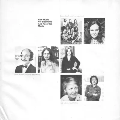 Additional view of New Music for Electronic and Recorded Media
