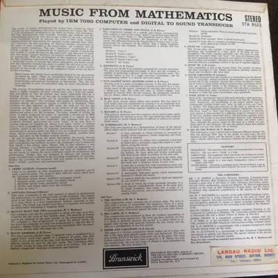 Additional view of Music From Mathematics