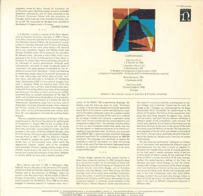 Additional view of Computer Music
