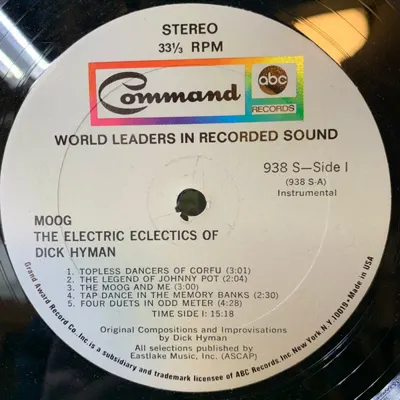 Additional view of Moog - The Electric Eclectics Of Dick Hyman