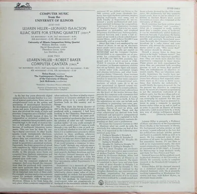 Additional view of Computer Music From The University Of Illinois