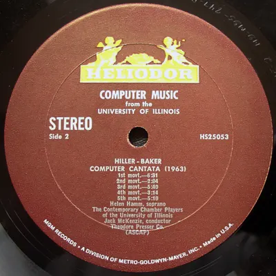 Additional view of Computer Music From The University Of Illinois