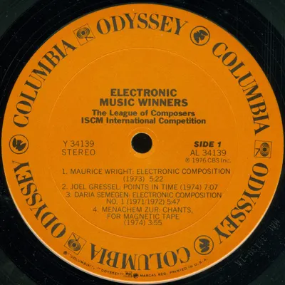 Additional view of Electronic Music Winners
