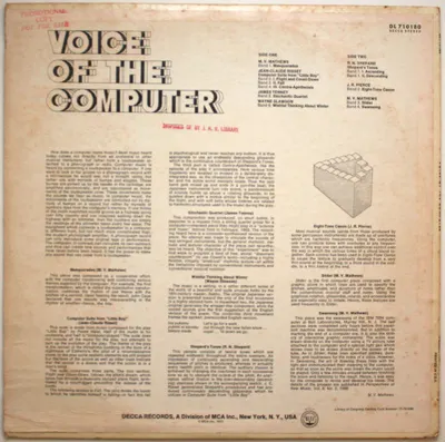 Additional view of Voice of the Computer: New Musical Horizons