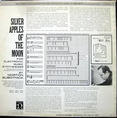 Additional view of Silver Apples of the Moon
