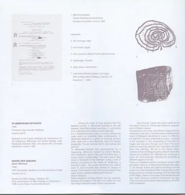 Additional view of In Memoriam-Ostinato / Danse Des Dakinis