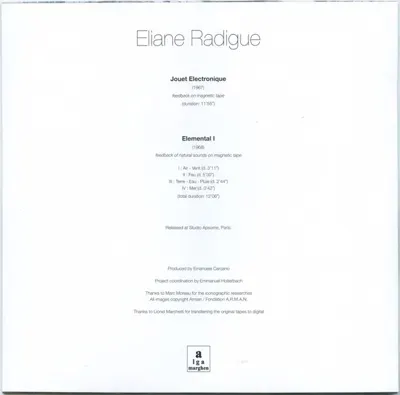 Additional view of Jouet Electronique / Elemental I