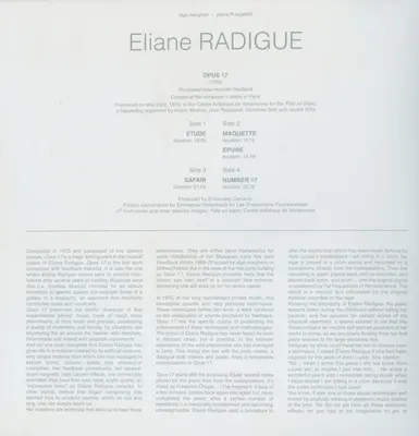 Additional view of Opus 17