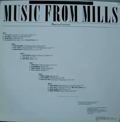 Additional view of Music From Mills