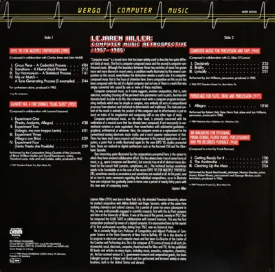 Additional view of Computer Music Retrospective