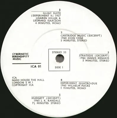 Additional view of Cybernetic Serendipity Music