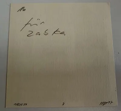 Additional view of 585 Unterbrechungen, 7 Farben, 3 Variationen — Variation 3