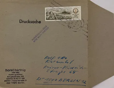 Additional view of Postcard accompanying 3622 Variationen (Blatt 9 von 55, Variationen 561–630)