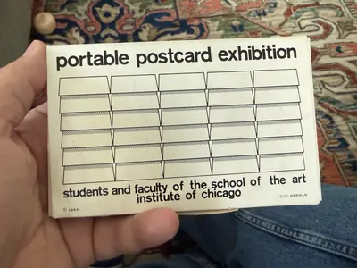 Portable Postcard Exhibition