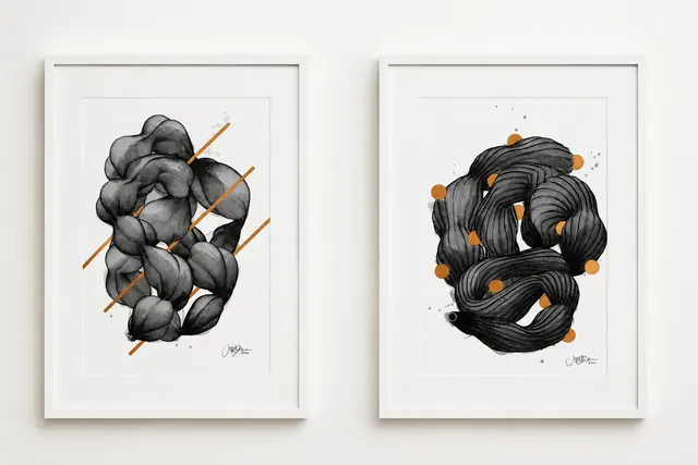 Nousu (III & VI) — all panels together