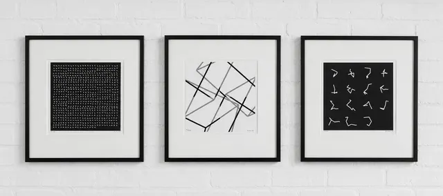 Serigraphs, from  Josef Albers Museum in Germany — all panels together