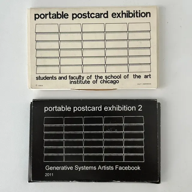 Portable Postcard Exhibitions — all panels together