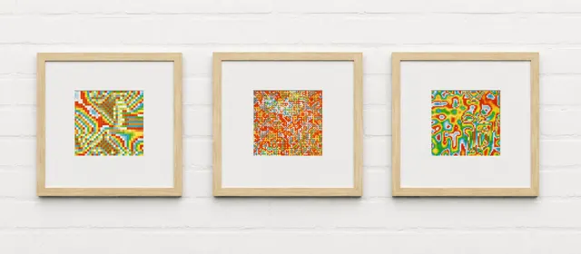 Sicograph Plotterdrawings — all panels together